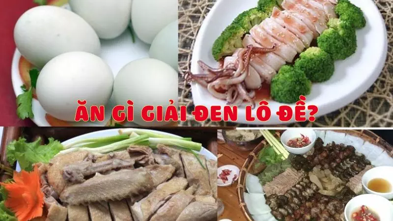 Mách bạn cách ăn gì giải đen lô đề